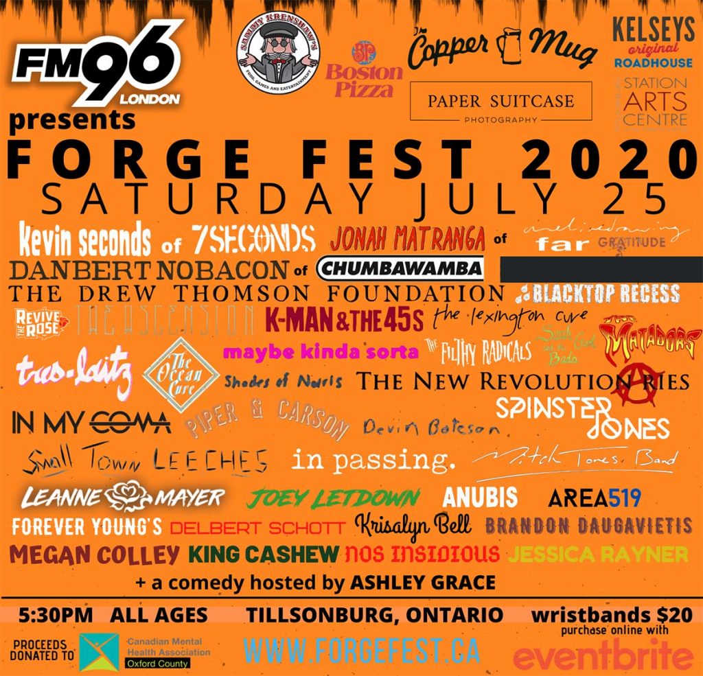 Forge Fest Returns To Tillsonburg, ON This Summer